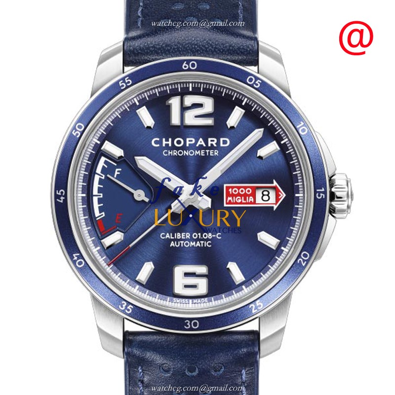 Chopard 168566-3011 Replica Watch, Automatic, Blue Dial, Stainless Steel Case - Luxury Replica Watch