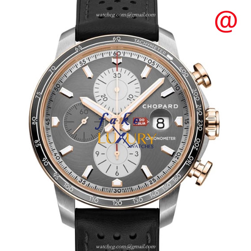 Chopard 168571-6003 MILLE MIGLIA GT XL Automatic 18kt Rose Gold & Steel Replica Watch - Swiss - Luxury Replica Watch