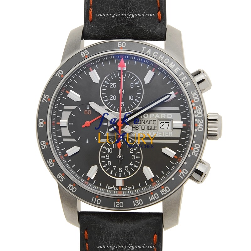 Chopard 168992-3032 MILLE MIGLIA GT XL Automatic Titanium Replica Watch, Swiss Movement, Dark Grey - Luxury Replica Watch