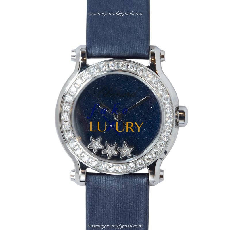 Chopard 278509-3050 Happy Sport Quartz Stainless Steel Replica Watch - Luxury Replica Watch