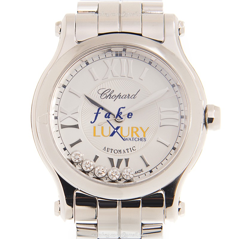 Chopard 278573-3002 HAPPY DIAMONDS - Automatic - Stainless Steel Case - Replica Watch - Luxury Replica Watch
