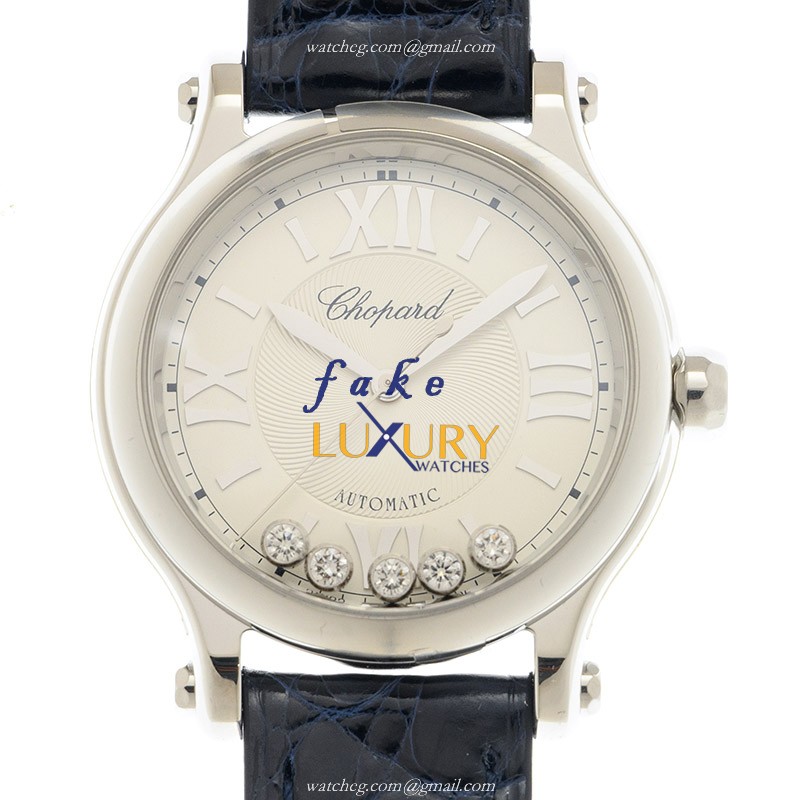 Chopard 278608-3001 HAPPY SPORT Automatic - Stainless Steel - Silver Dial - Replica Watch - Luxury Replica Watch
