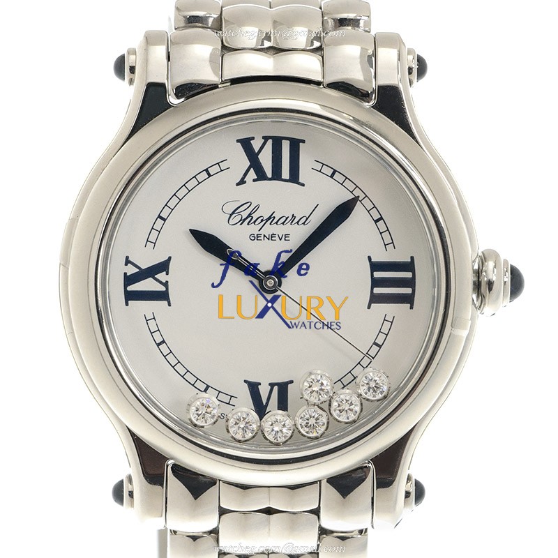 Chopard 278610-3001 Happy Sport Auto Stainless Steel Case Silver Dial Replica Watch - Luxury Replica Watch
