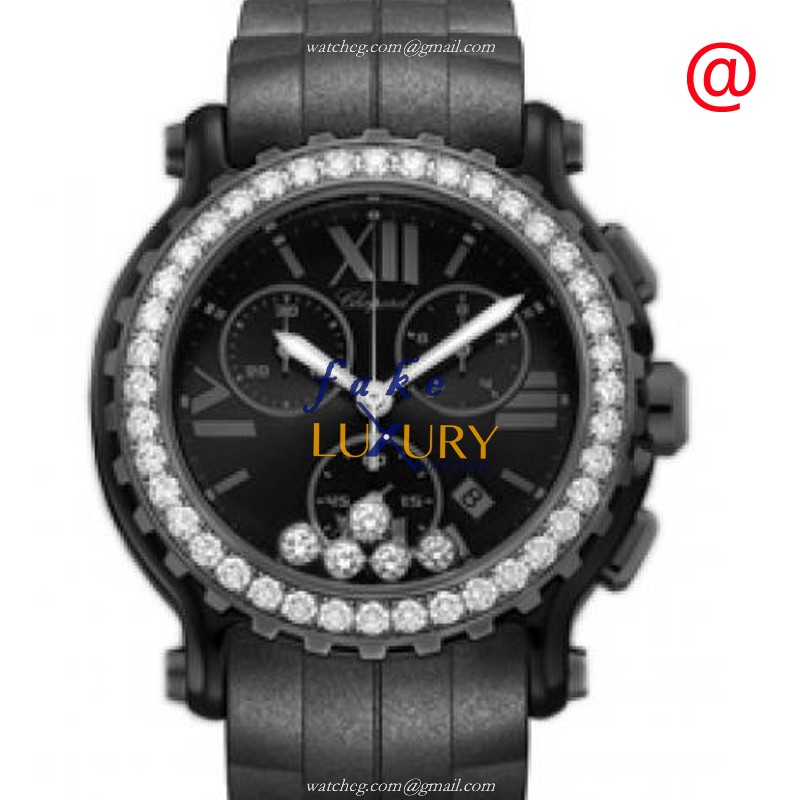 Chopard 288499-3009 HAPPY SPORT Quartz Stainless Steel & Diamond Replica Watch | 1:1 Luxury Clone - Luxury Replica Watch