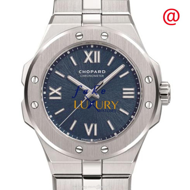 Chopard 298601-3001 ALPINE EAGLE Automatic Steel Blue Dial Silver Strap Replica Watch - Luxury Replica Watch