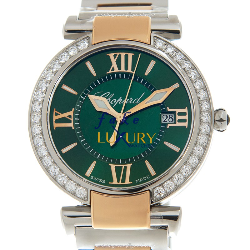 Chopard IMPERIALE 388532-6009 Quartz 18kt Rose Magic & Diamond Bezel Replica Watch - Luxury Replica Watch