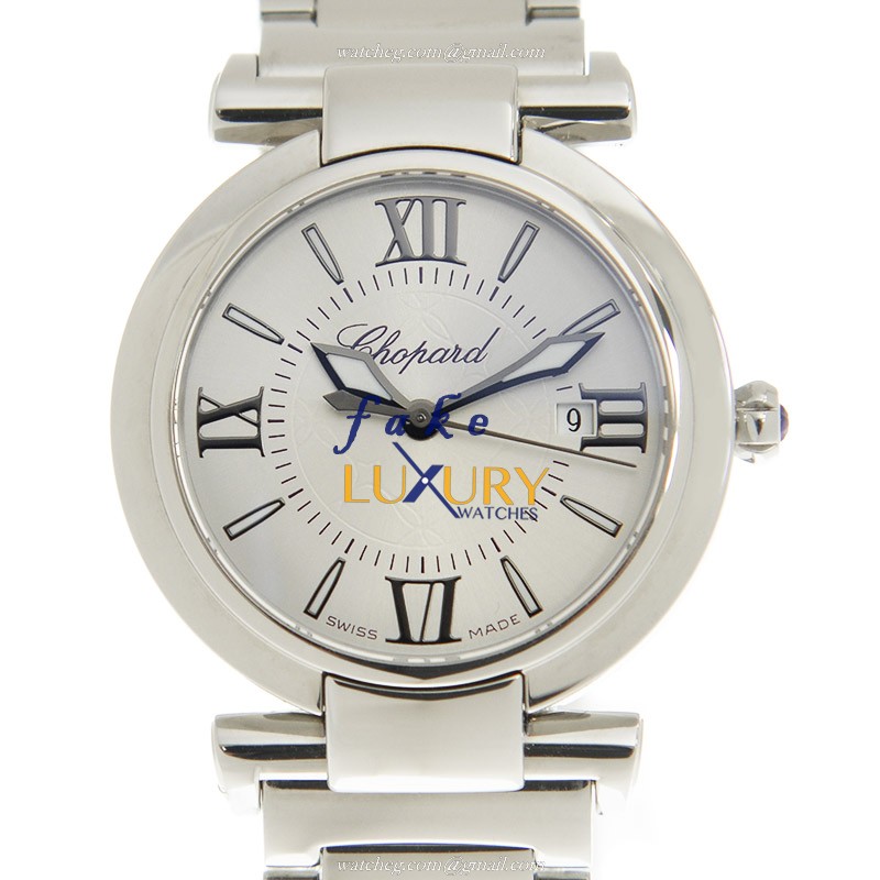 Chopard 388541-3002 IMPERIALE Quartz Stainless Steel Replica Watch, Silver Dial, 28mm Case - Luxury Replica Watch
