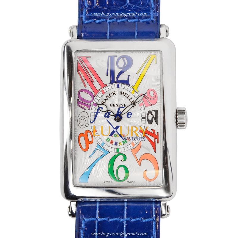 Franck Muller 1000 SC COL DR AC LONG ISLAND Automatic Stainless Steel Replica Watch - Silver Dial - Luxury Replica Watch
