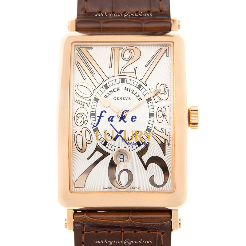 Franck Muller 1150SCDTREL5N LONG ISLAND Auto 18kt Rose Gold Replica Watch - Luxury Replica Watch