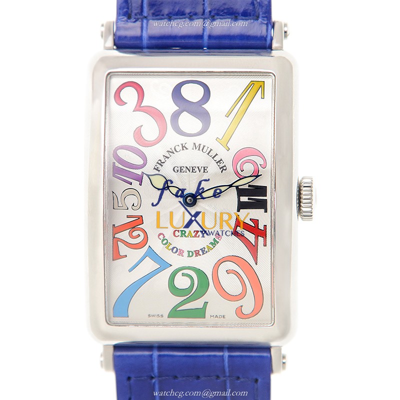 Franck Muller 1200CHCOLDRMAC Ladies Automatic Silver Dial Steel Case Replica Watch 32.4mm White - Luxury Replica Watch