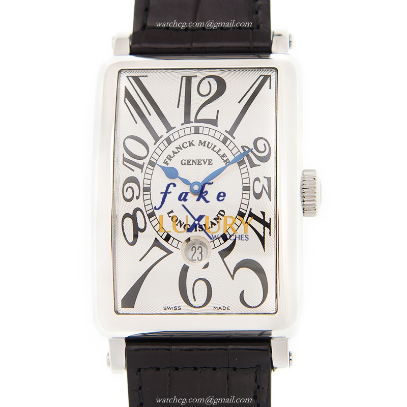 Franck Muller 1300 SC DT AC LONG ISLAND Automatic Steel White Dial Replica Watch - Luxury Replica Watch