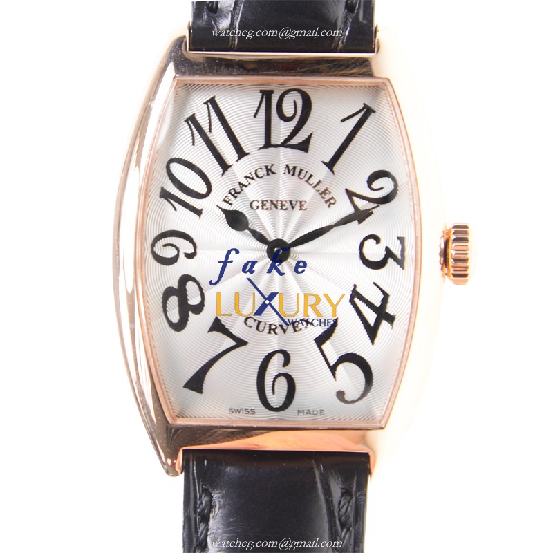 Franck Muller 2852 QZ 5N | 18kt Rose Gold | Quartz | Replica Watch - Luxury Replica Watch