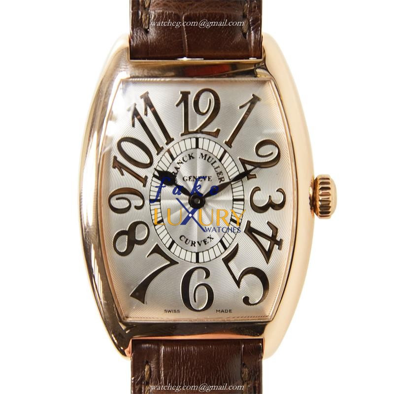 Franck Muller 2852 QZ REL 5N CINTREE CURVEX Quartz 18kt Rose Gold Replica Watch - Luxury Swiss Clone - Luxury Replica Watch