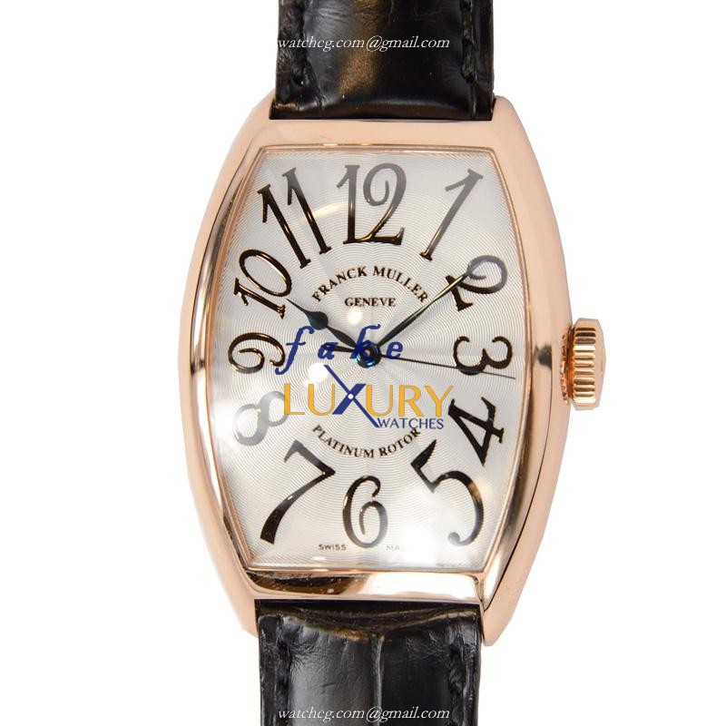 Franck Muller 5850 SC 5N | Automatic | 18kt Rose Gold | CINTREE CURVEX | Replica Watch - Luxury Replica Watch