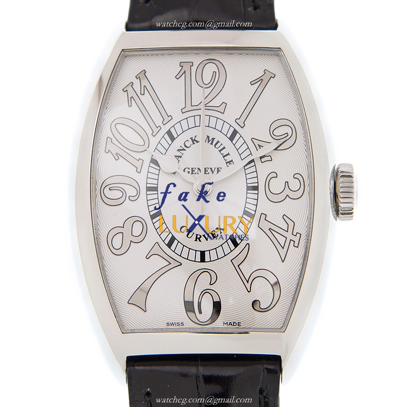 Franck Muller 5851SCRELAC - Automatic - Stainless Steel - Replica Watch - Case 32mm - White Dial - Luxury Replica Watch
