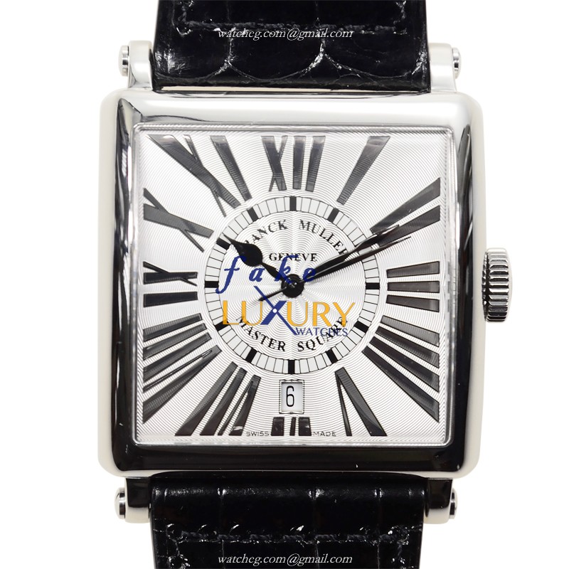 Franck Muller 6000 H SC DT REL R AC - Master Square - Stainless Steel - Replica Watch - Luxury Replica Watch
