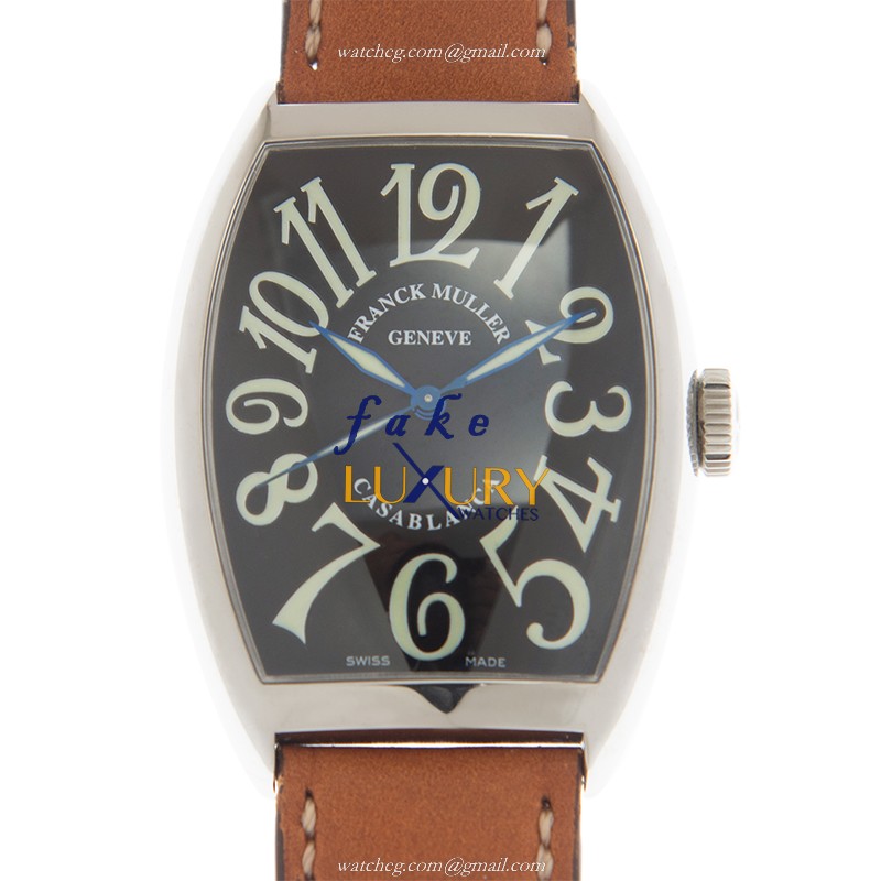 Franck Muller 6850 M C CASA BLANCA AC -BLACK - Replica Watch - Automatic - Steel Case - Brown
