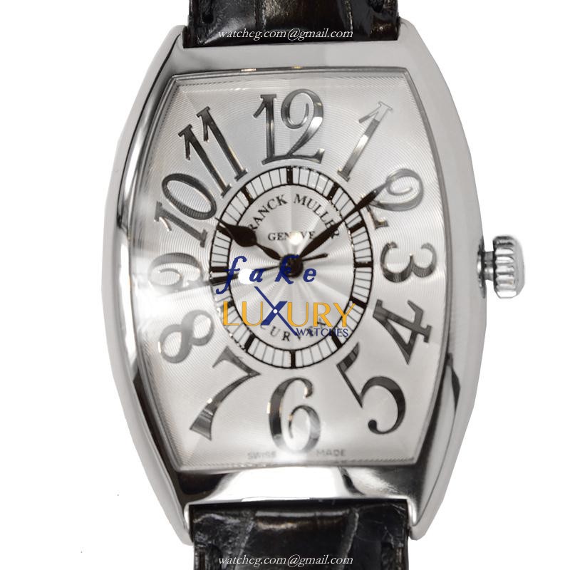 Franck Muller 6850SCRELOG | 18kt White Gold | Automatic | Replica Watch - Luxury Replica Watch