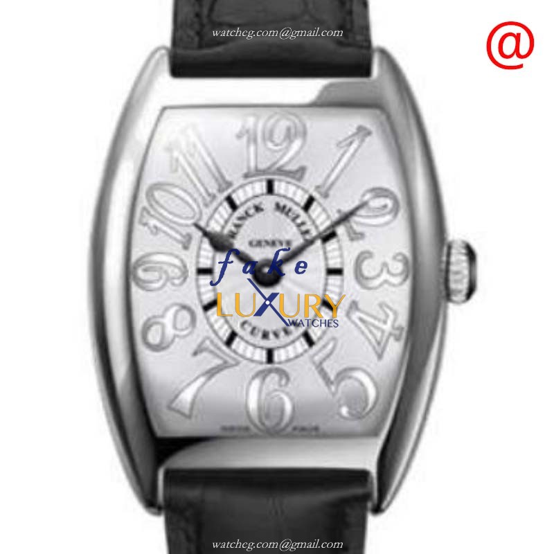 Franck Muller 7500 SC AT FO BL RELAC CINTREE CURVEX Auto Stainless Steel Replica Watch - Swiss - Luxury Replica Watch