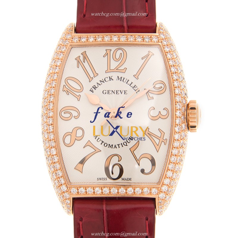 Franck Muller 7500SCATFORELD5N Automatic Steel Replica Watch | 7500SCATFORELD5N | 18kt Rose Gold & - Luxury Replica Watch