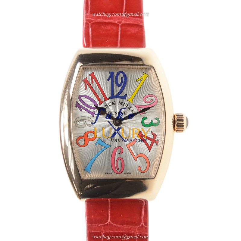 Franck Muller 7562 QZ COL DRM A 5N Quartz 18kt Rose Gold Master Of Complication Replica Watch - Luxury Replica Watch