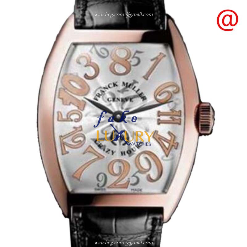 Franck Muller 7851 CH BL REL5N Automatic 18kt Rose Gold Replica Watch - Model: 7851 CH BL REL5N - Luxury Replica Watch
