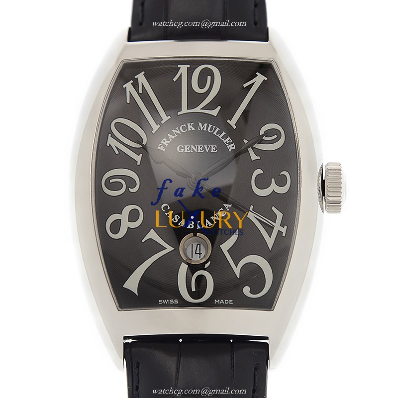 Franck Muller 8880 B C DT AC Replica Watch, Automatic Movement, Black Dial, Steel Case