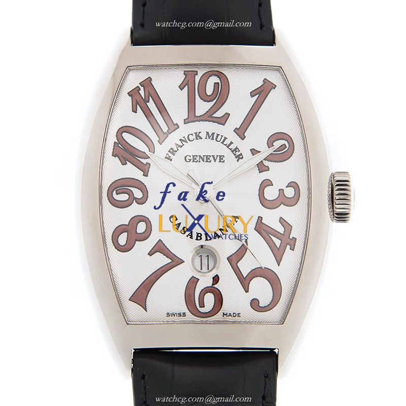 -8880C-DT-CASABLANCA-OG-Replica-Watch-Automatic-18kt-White-Gold-Silver-Dial-Alligator-Strap - Luxury Replica Watch