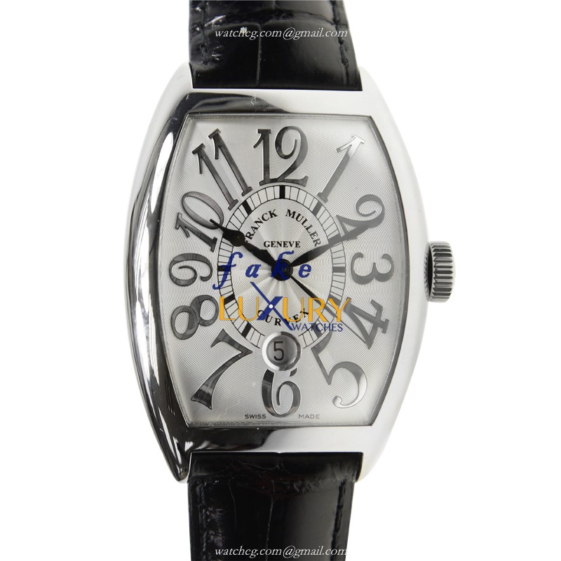 Franck Muller 8880 SC REL AC Replica Watch, Automatic Movement, Silver Dial, Steel Case - Luxury Replica Watch
