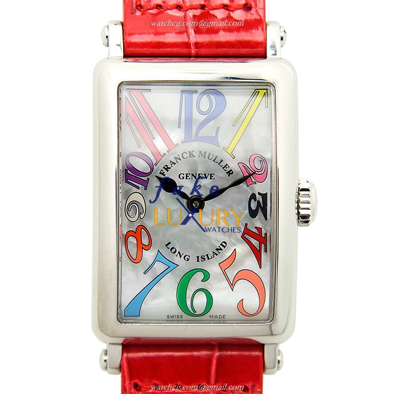 Franck Muller 902 QZ COL DRM MOP AC Long Island Replica Watch, Quartz Movement, Silver MOP Dial - Luxury Replica Watch