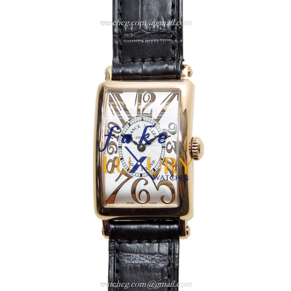 Franck Muller 902QZREL5N LONG ISLAND Quartz 18kt Rose Gold Replica Watch | 0.5KG Net, 3KG Gross - Luxury Replica Watch