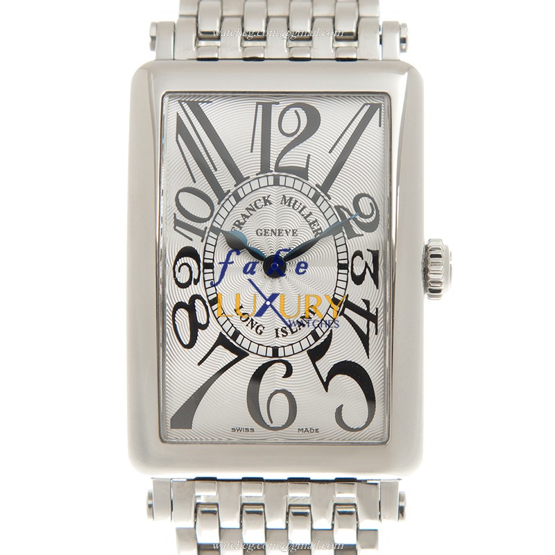 Franck Muller 952 QZ O AC Replica Watch, Quartz, Silver Dial, Steel Case, 26mm - Luxury Replica Watch