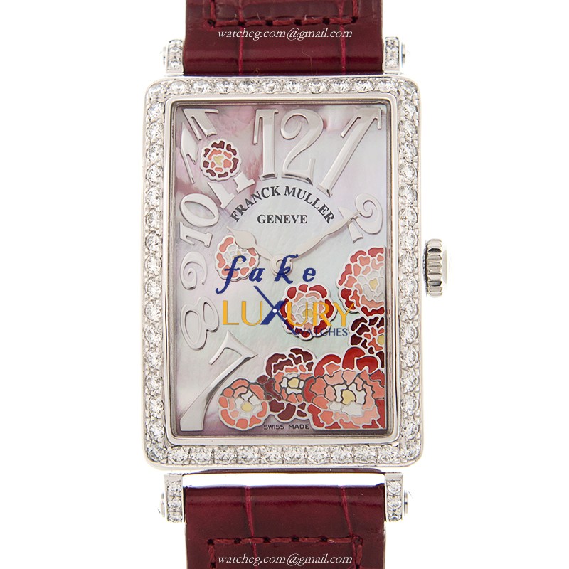 Franck Muller 952 QZ REL MOP RG D 1R AC | Quartz Stainless Steel & Diamonds | Replica Watch