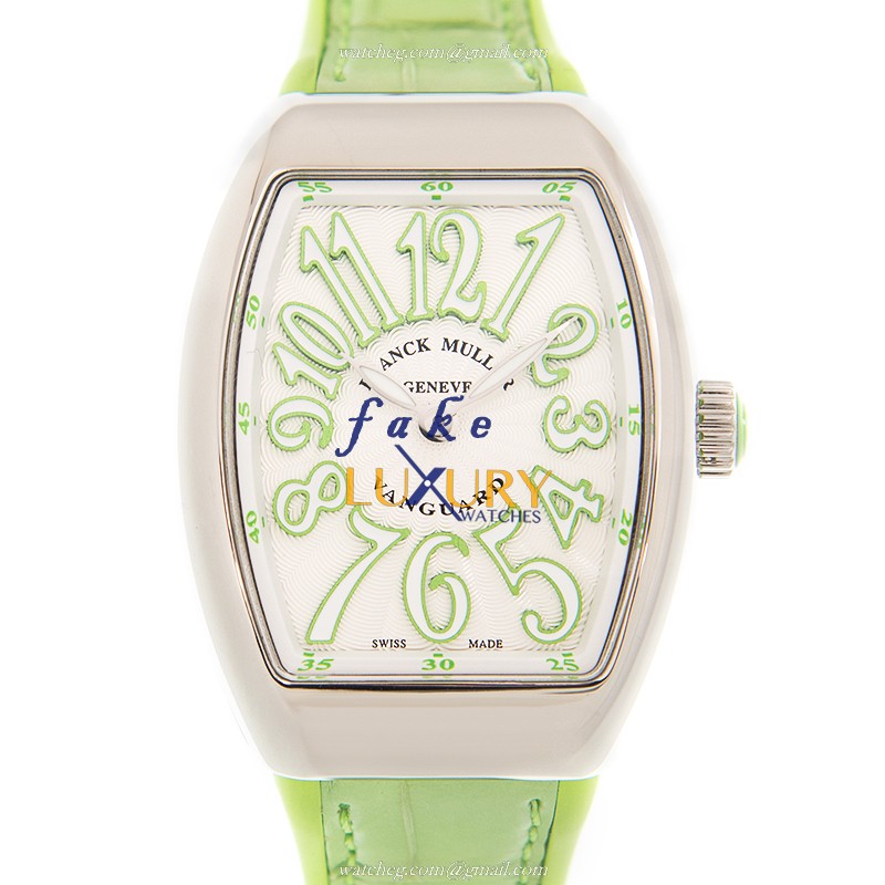 -15202ST.OO.1240ST.01 - Franck Muller V 29 QZ AC VE Quartz Stainless Steel Replica Watch - White - Luxury Replica Watch