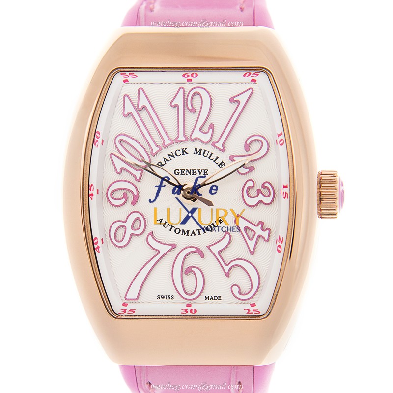 Franck Muller V29 SC AT FO 5N.RS VANGUARD 18kt Rose Gold Automatic Replica Watch, 29mm Case - Luxury Replica Watch