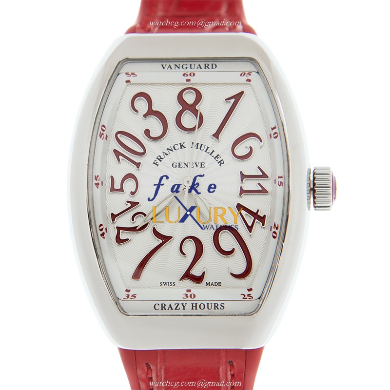 Franck Muller V 32 CH AC.RG Crazy Hours - Automatic - 32mm Steel Case - Replica Watch - Luxury Replica Watch