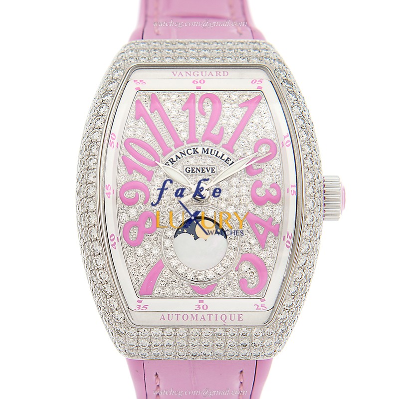 Franck Muller V 32 SC AT FO L D CD AC.RS Luxury Swiss Clone Watch, Automatic Movement, Stainless - Luxury Replica Watch
