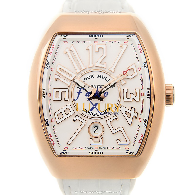 - FRANCK MULLER V 41 SC DT 5N.BC VANGUARD AUTO 18K ROSE GOLD REPLICATE WATCH - Luxury Replica Watch