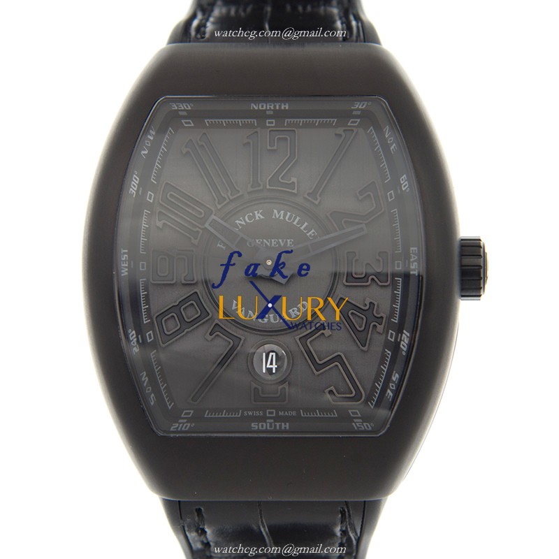 Franck Muller V 41 SC DT TT NR BR NR VANGUARD Automatic Steel Alligator Replica Watch