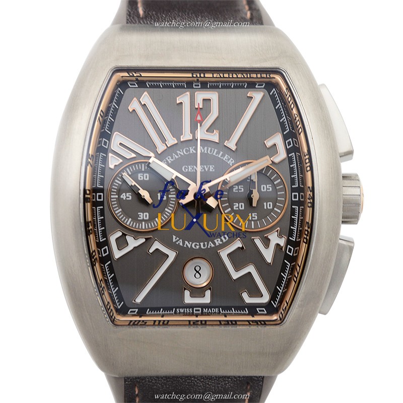 -15202ST.OO.1240ST.01 - Franck Muller V 45 CC DT TT BR5N VANGUARD Automatic Stainless Steel - Luxury Replica Watch