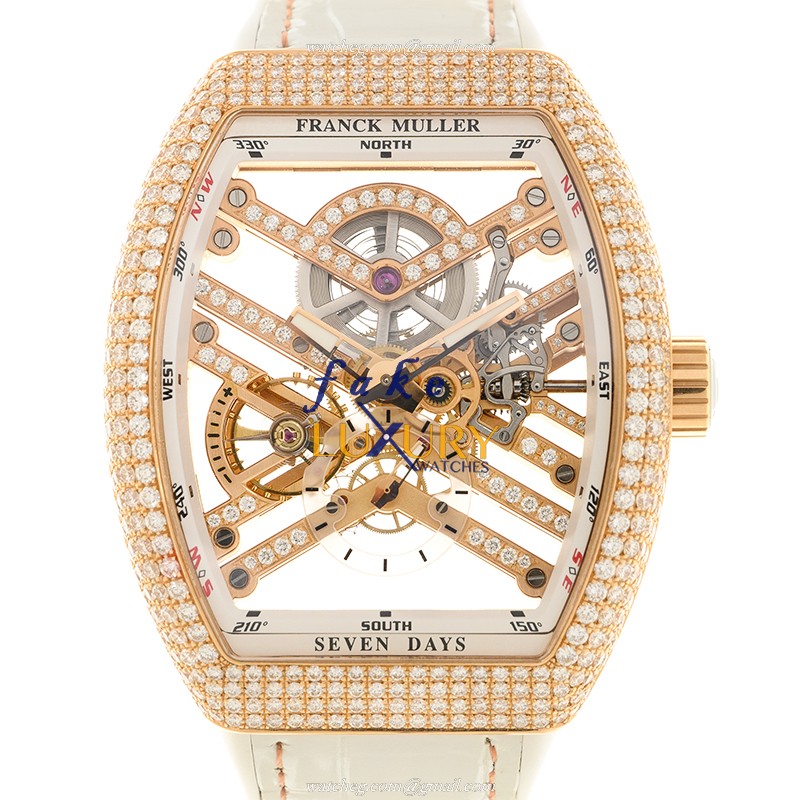 - FRA-VM45S6SQTD-18KTROSE-REPLICA-WATCH - Automatic - Silver Dial - Luxury Replica Watch