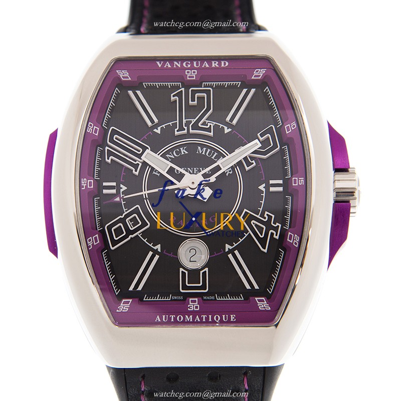 Franck Muller V 45 SC DT RACING Automatic Black Dial Stainless Steel Replica Watch