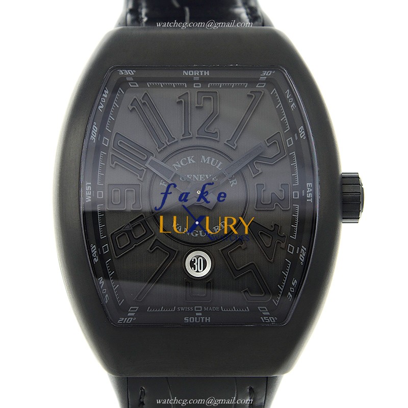 Franck Muller V 45 SC DT TT NR BR NR Vanguard Automatic Titanium Replica Watch, Swiss Movement - Luxury Replica Watch