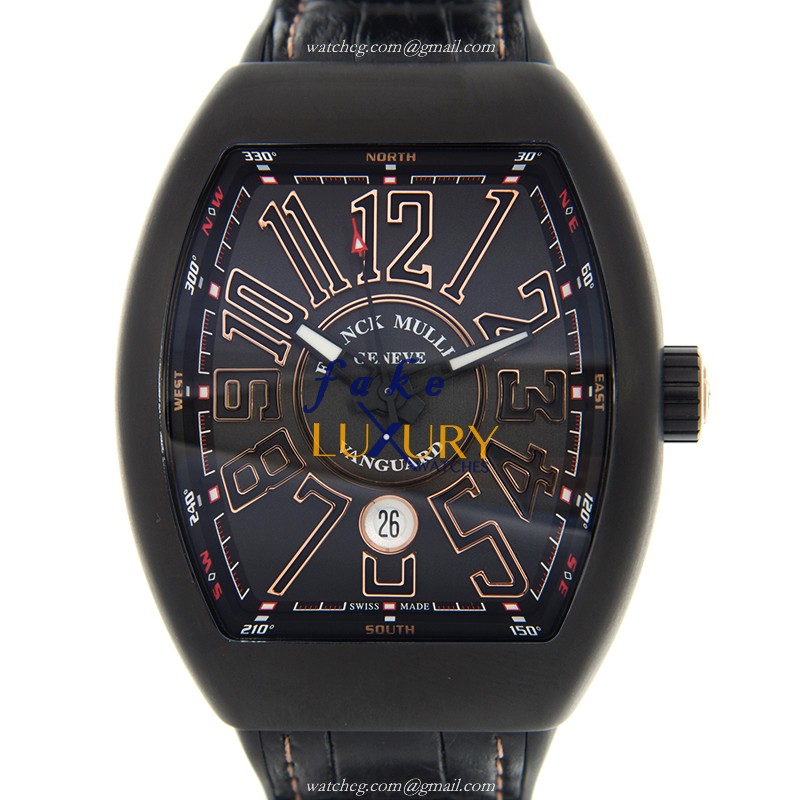 Franck Muller V 45 SC DT TT NR BR5N VANGUARD Automatic Steel Replica Watch