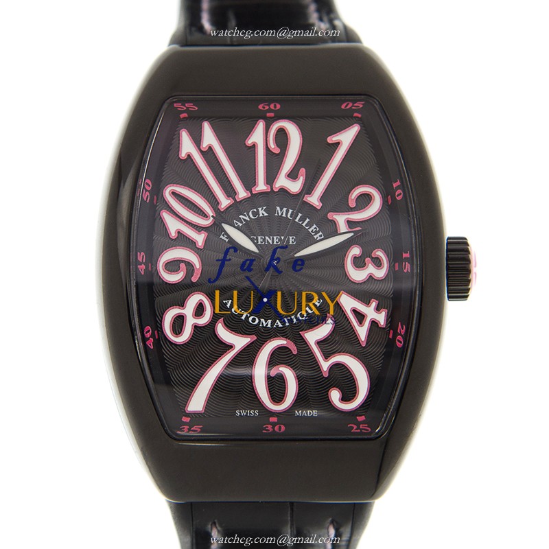 Franck Muller Vanguard V32 SC AT FO AC.NR.RS Automatic Black Dial Stainless Steel Replica Watch - Luxury Replica Watch