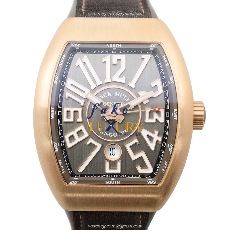 Franck Muller V45 SC DT 5N VANGUARD Auto 18kt Rose Gold Case | Replica Watch - Luxury Replica Watch
