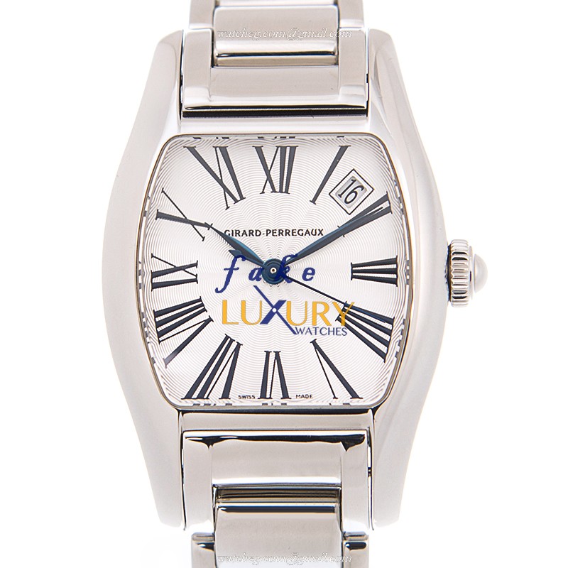 Girard Perregaux Richeville 26570.1.11.143A Automatic Silver Dial Stainless Steel Replica Watch - Luxury Replica Watch