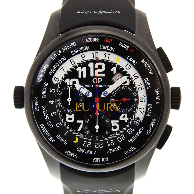 Girard Perregaux 49820-32-611-FK6A - Replica Watch - Titanium Case - Automatic - Rubber Strap - Luxury Replica Watch