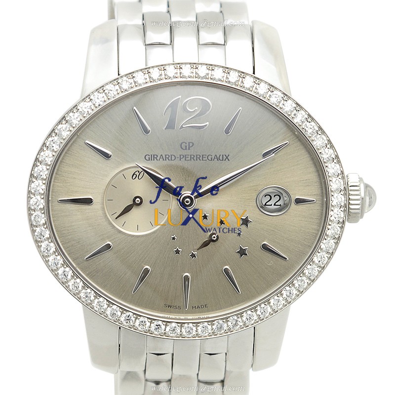 Girard Perregaux 80486D11A861-11A CATS EYE Gold Dial Automatic Stainless Steel Replica Watch - Luxury Replica Watch