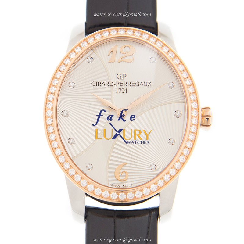 Girard Perregaux 80493D56A162-CK6A - Replica Watch - Automatic - 18kt Rose Gold & Diamonds - Luxury Replica Watch
